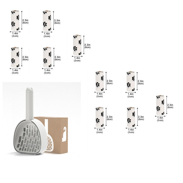 Cat Litter Scoop Plastic Cats Poop Scoop-10