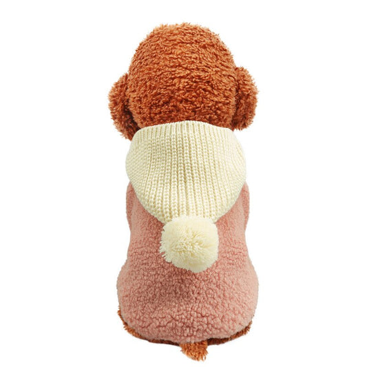 Winter Dog Clothes Puppy Hoodies for Small Medium Dogs French Bulldog Chihuahua Coat Warm Jacket Dog Clothes Honden Kleding