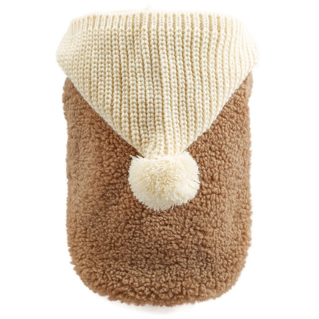 Winter Dog Clothes Puppy Hoodies for Small Medium Dogs French Bulldog Chihuahua Coat Warm Jacket Dog Clothes Honden Kleding