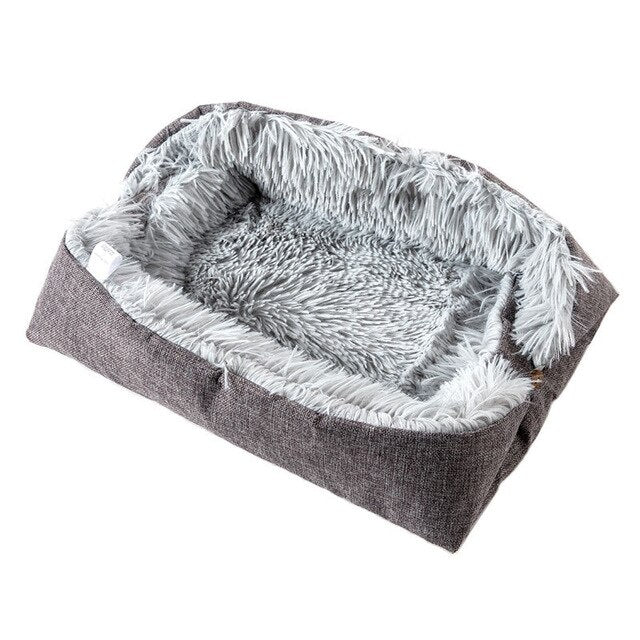 Pet Cat Bed Soft Long Plush Mat Winter Warm Cat Cushion Small Dog Kennel Comfortable Mattress For Cats Dogs Pet Sleeping Product-5