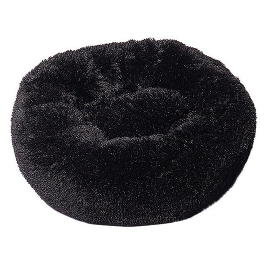 Round Cat Bed Warm Sleeping Cat Nest For Dogs Basket Pet Products Cushion Soft Long Plush Cat Pet Bed Mat Cat House Animals Sofa
